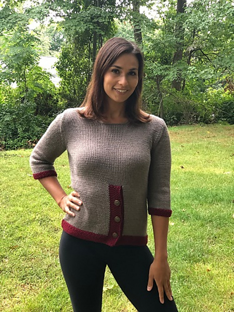 KK 703 Aurora 3/4 Sleeves Sweater