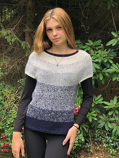 KK 702 Gradient Yoke Sweater