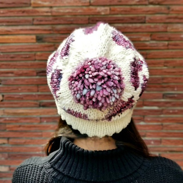 Blackberries and Cream Hat
