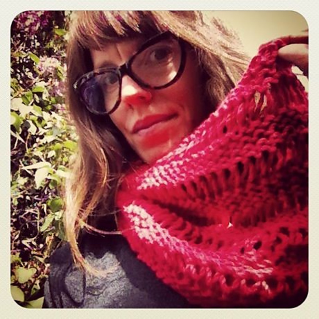 Cotton Drop Stitch Cowl