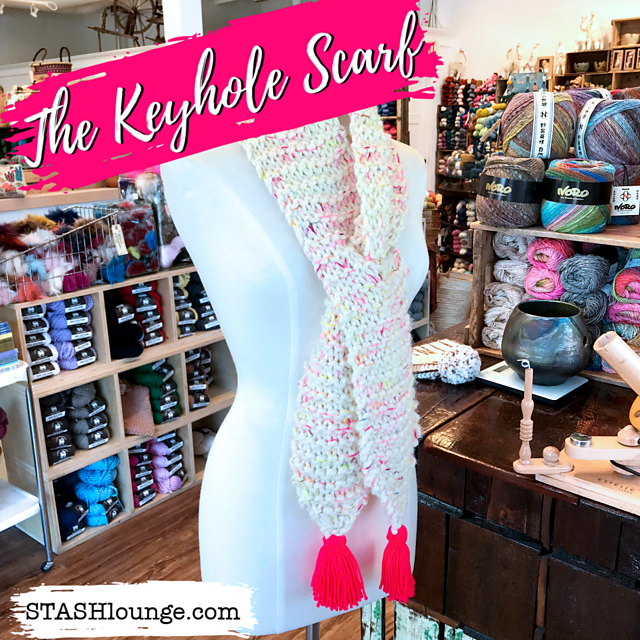 The Keyhole Scarf