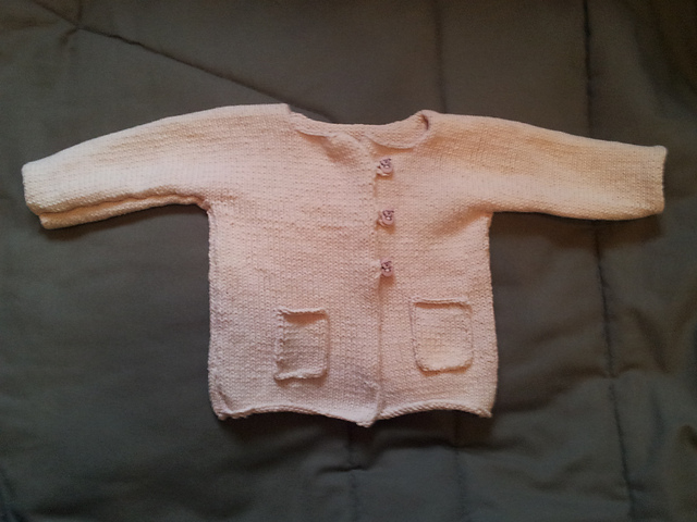 Gilet bébé avec poches