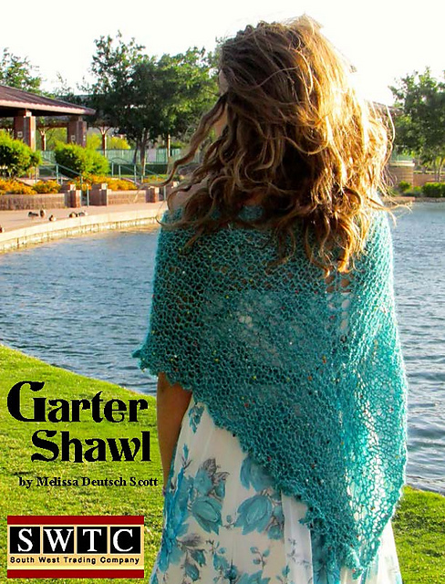 Harlow Garter Shawl
