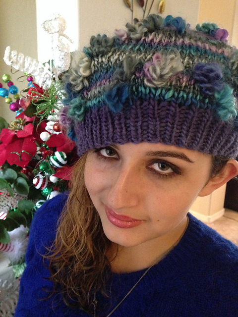 Comin Up Flowers Fitted Hat