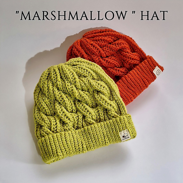 beanie marshmallow cozy
