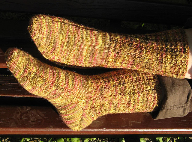 Rose Bud Lane Socks