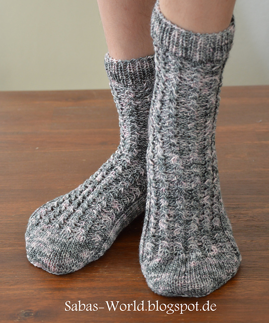 Socken Sternenregen