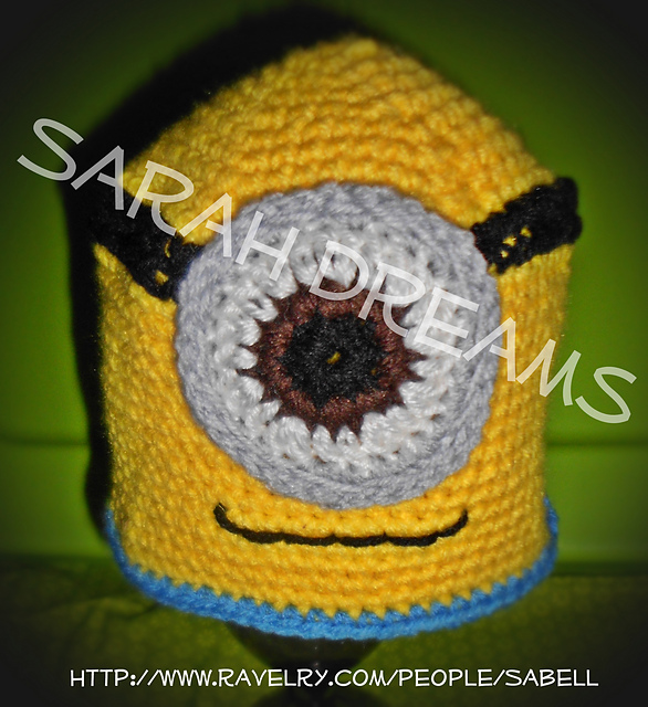 Minion Inspired Character Hat for Kids