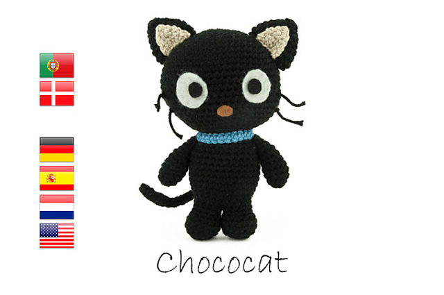 Ravelry: Chococat (Sanrio) pattern by Sabrina Somers