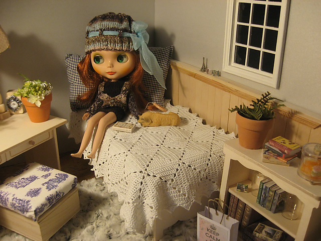 Blythe Doll Bedspread "Classique"