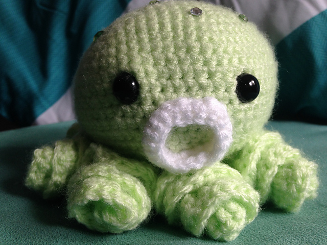 Big Mouth Octopus - An Amigurumi Friend