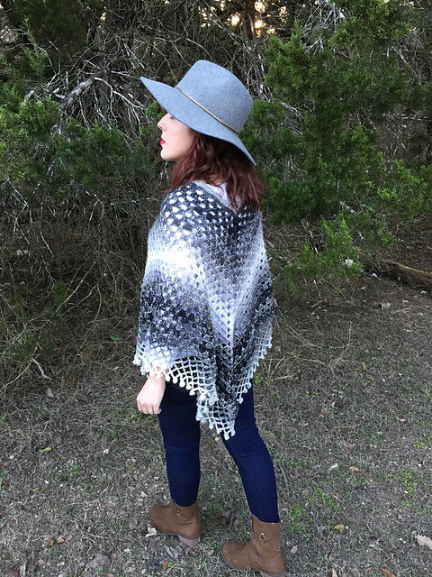 Feng Shui Granny Poncho