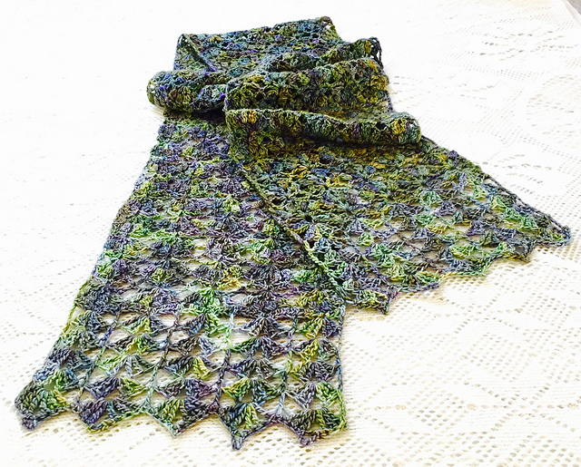 Irises Scarf