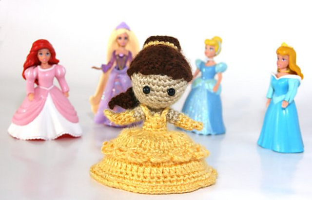 French Beauty Amigurumi Doll