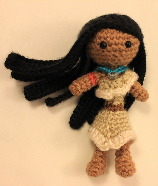 Pocahontas Amigurumi Doll