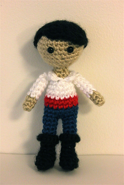 Prince Eric Amigurumi