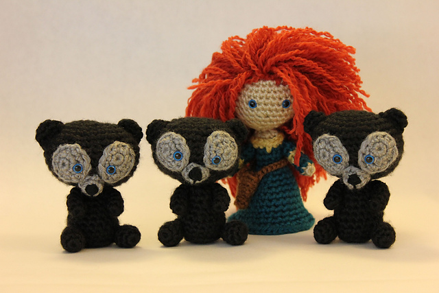 Brave Bear Amigurumi