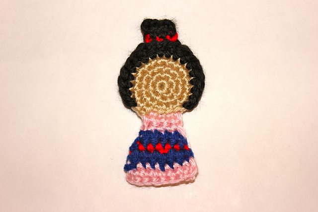 Mulan Samurai Princess Applique