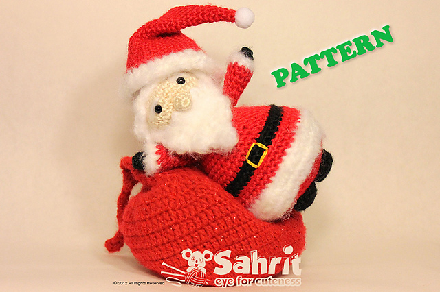 Ho Ho Ho! Santa Claus Amigurumi