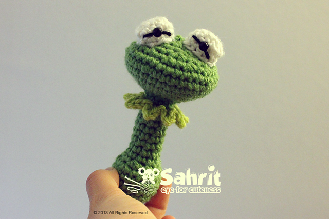 Kermit the Frog Muppet Baby Rattle