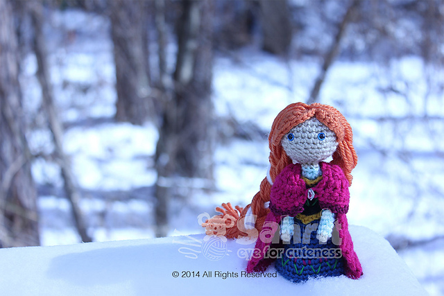 Anna Frozen Amigurumi Doll