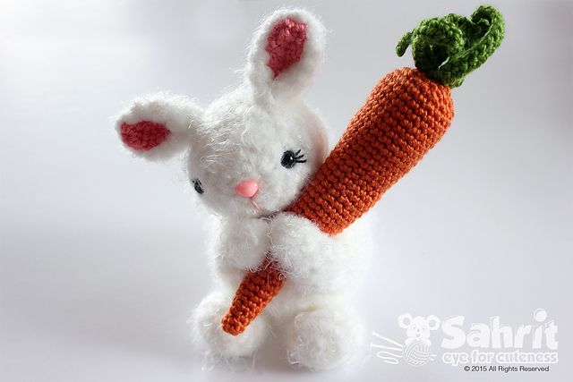 Bubbles the Fluffy Bunny