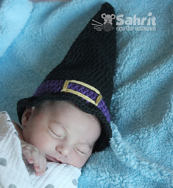 Newborn to Toddler Witch Hat