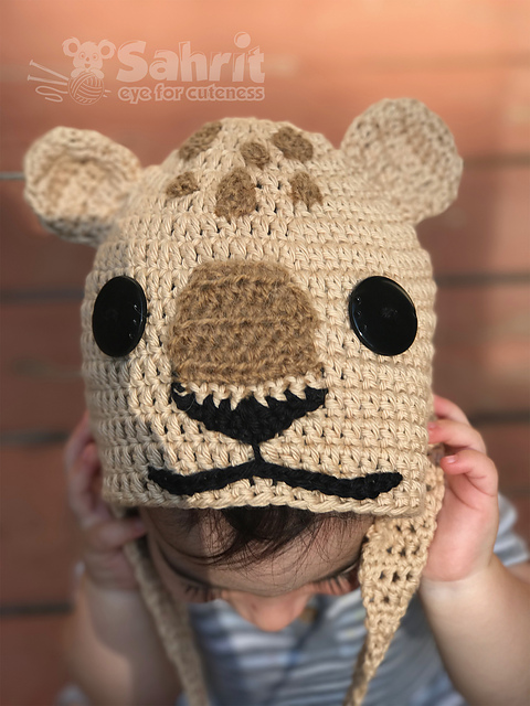 Lion Cub Hat & Booties