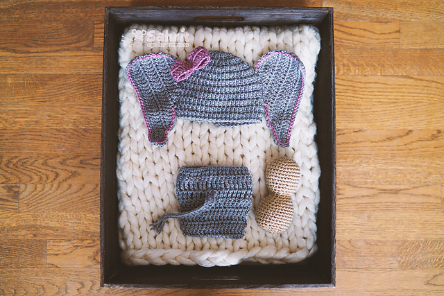 Elephant Outfit with Peanut