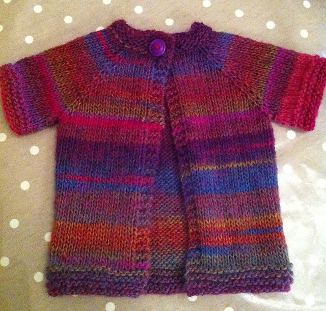 Cropped Chunky Cardigan