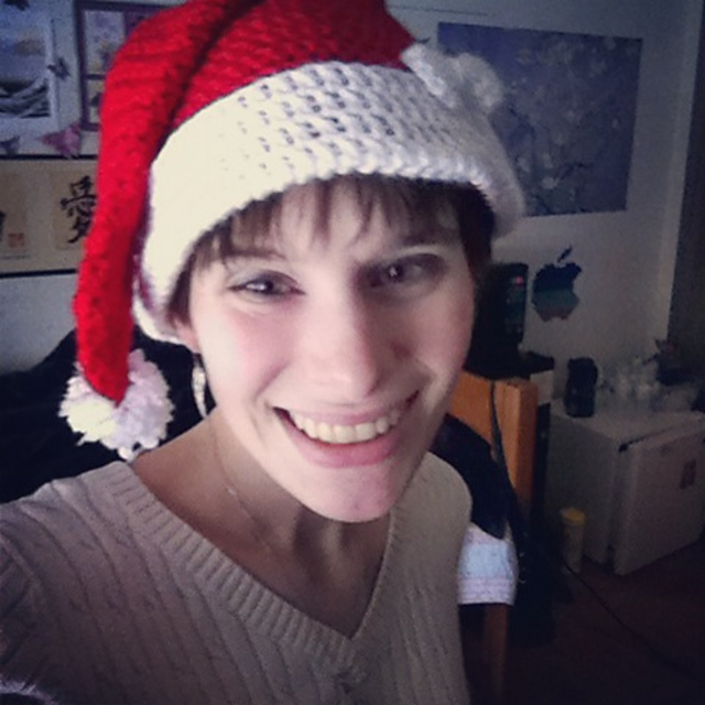 The Christmas Eve Eve Hat