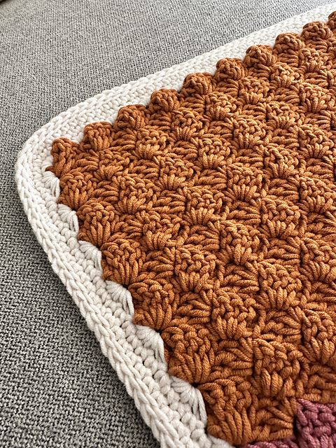 Crosshatch Crochet Blanket