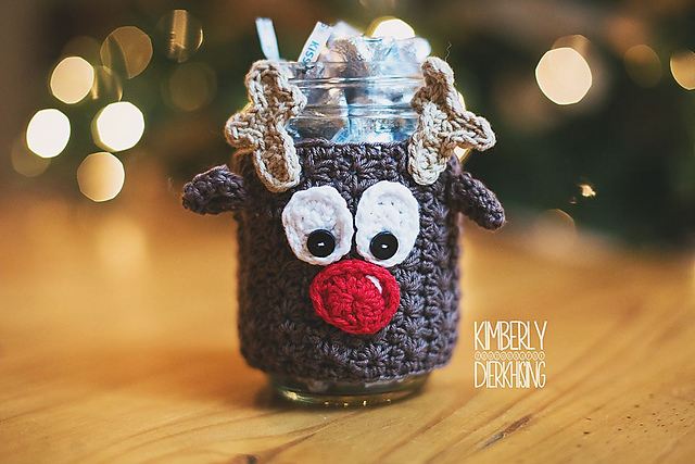 Mason Jar Christmas Cozies