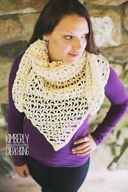 Catching Stars Shawl