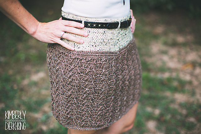 City Tweed Skirt