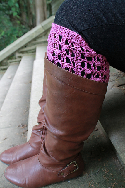 Berry Vine Boot Cuffs