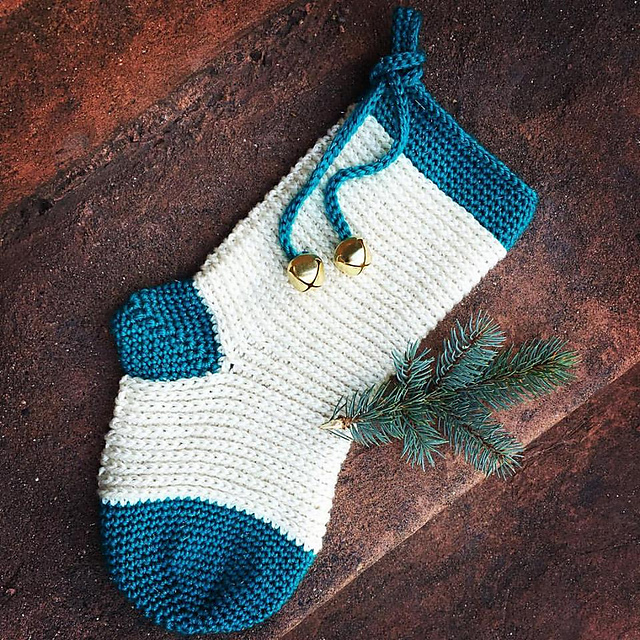 Mistletoe Christmas Stocking