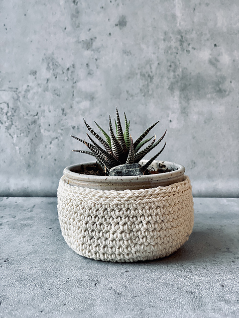 Easy Single Crochet Stitch Basket