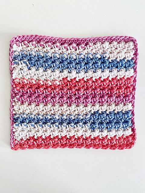 Single Cluster Washcloth
