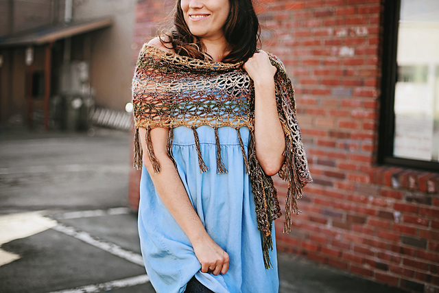 Peaceful Earth Shawl