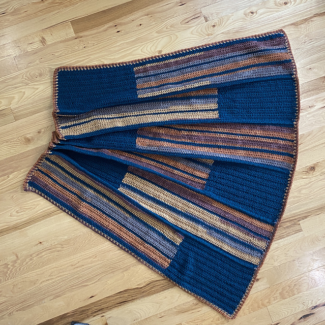 Caron Topsy Turvy Blanket