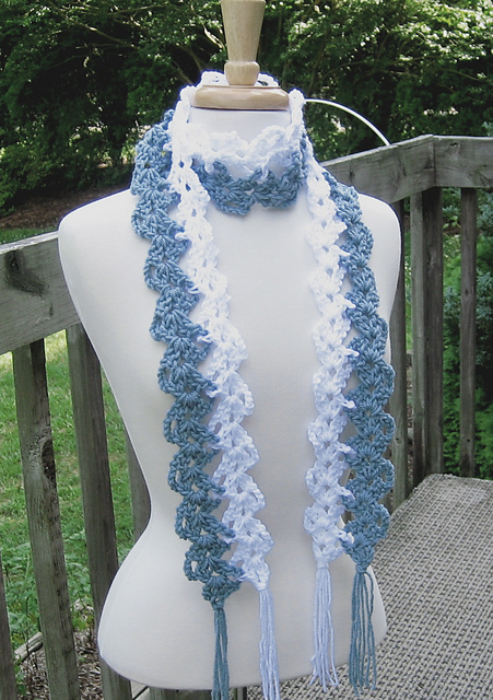 S084 ZigZag Scarf