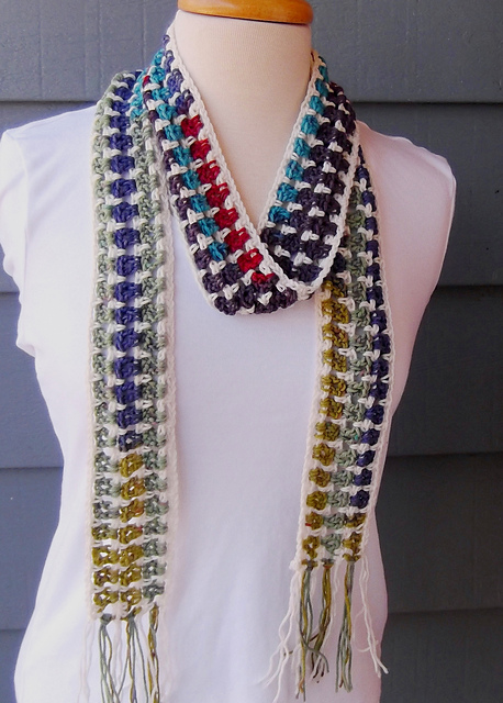 S032 Julie Skinny Scarf