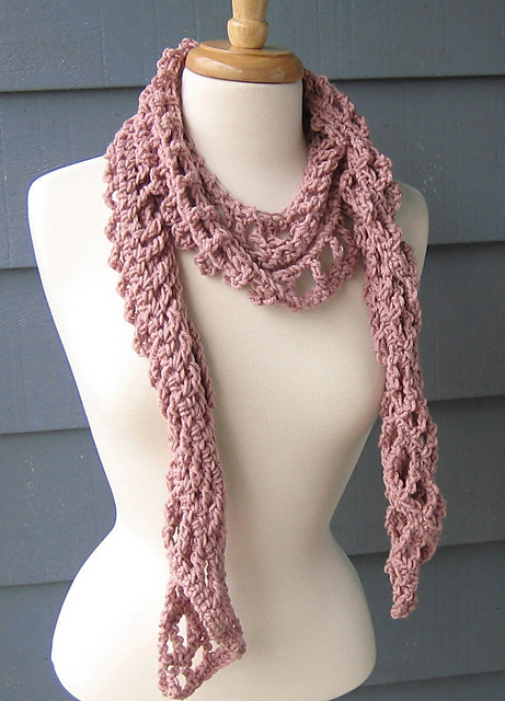 S015 Alicia Ruffle Scarf
