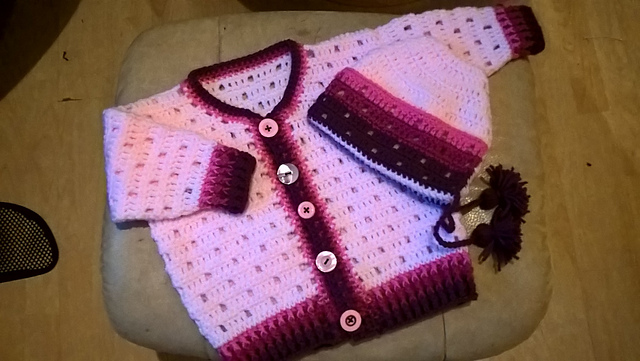 Baby crochet pattern JC123B