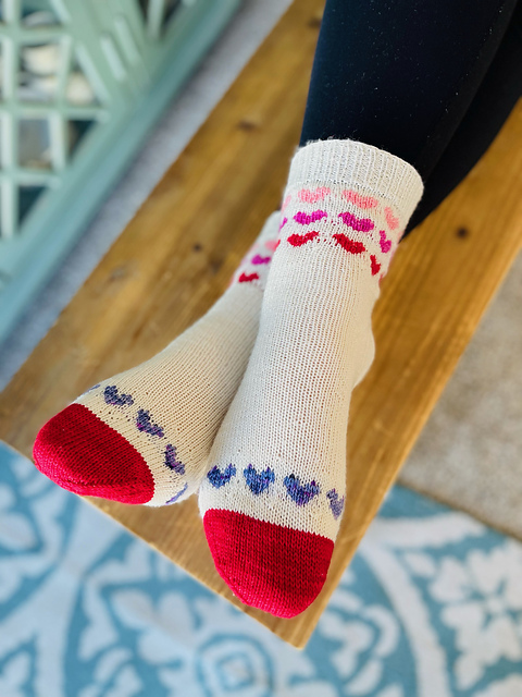 A Little Bit of Love Socks