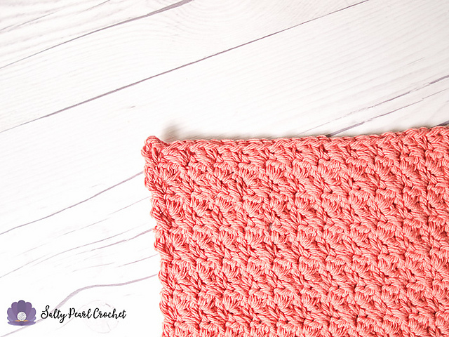 Suzette Stitch Spa Washcloth