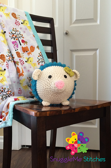 Ariel the Hedgehog Pillow