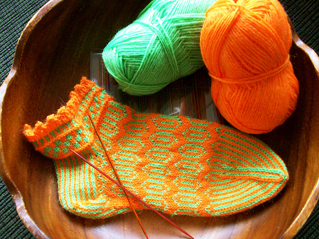 Neon Circus Socks