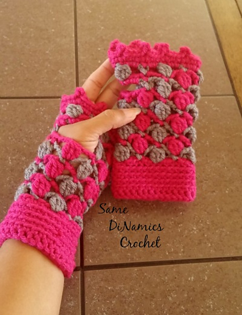 Floating Petals Gloves